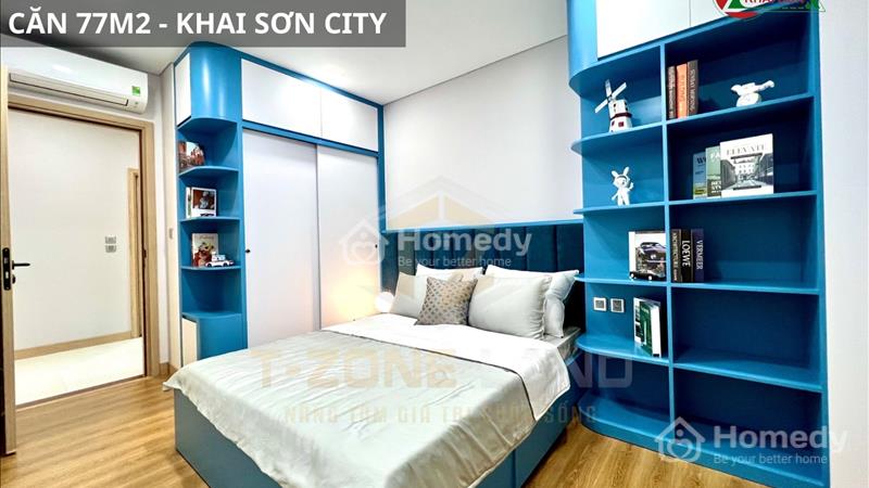 Chỉ từ 45 triệu/m2 sở hữu ngay căn hộ tại Khai Sơn City, view sông, view thành phố liền kề phố Cổ. - Ảnh 1