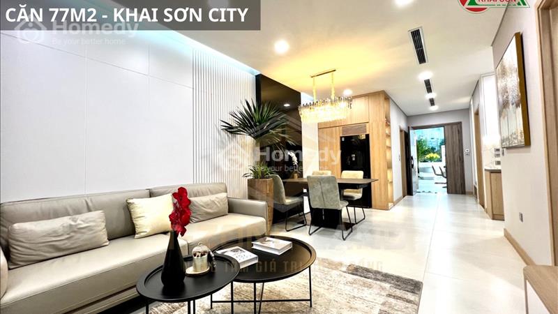 Chỉ từ 45 triệu/m2 sở hữu ngay căn hộ tại Khai Sơn City, view sông, view thành phố liền kề phố Cổ. - Ảnh 4