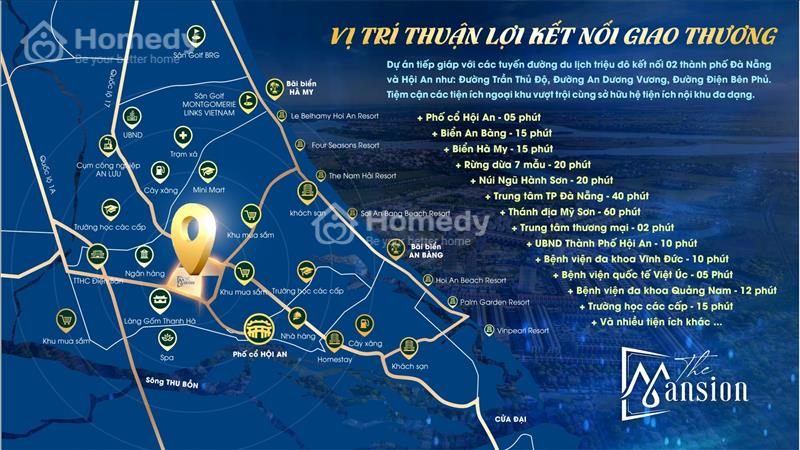 bán đất nền dự án Mansion Hội An giá bán cực kì hấp dẫn 14.7tr/m2 - Ảnh 5