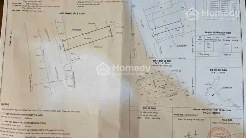 Chủ cần bán gấp đất mặt tiền Thạnh Lộc 41 gần uỷ ban Thạnh Lộc Q12 - Ảnh 6