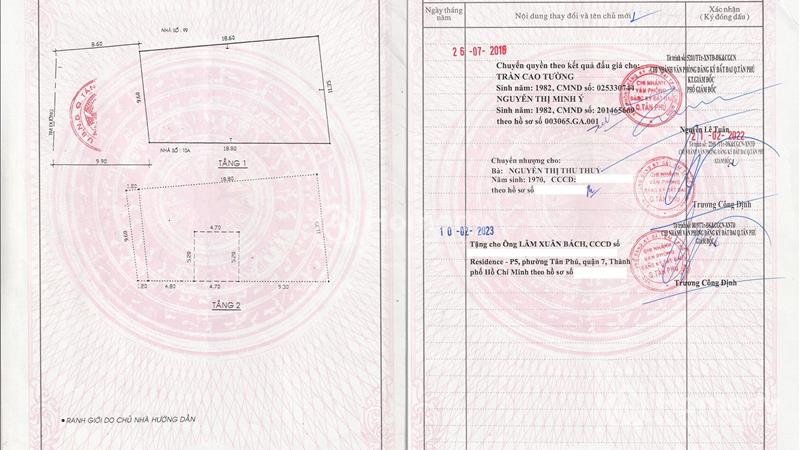 Bán Mặt Tiền Kinh Doanh 62 Đường Tân Thành, Q Tân Phú - Ảnh 2