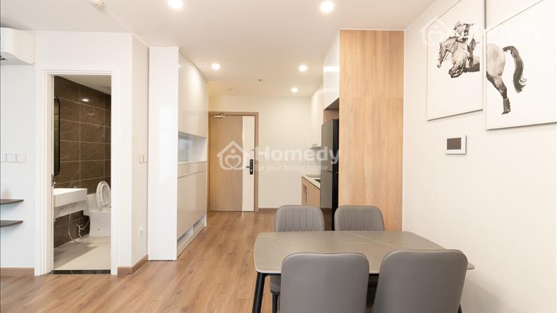 Cho thuê căn góc tầng trung 2PN 2WC full nội thất mới 100% tòa Imperia khu Vinhomes Smart City - Ảnh 2
