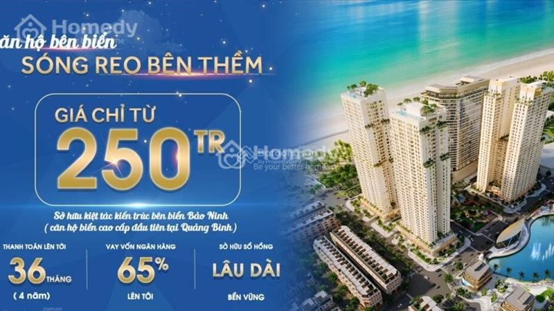 Sở hữu căn hộ cao cấp ven biển đầu tiên lâu dài tại biển bảo ninh quảng bình booking chỉ 50 triệu - Ảnh 2