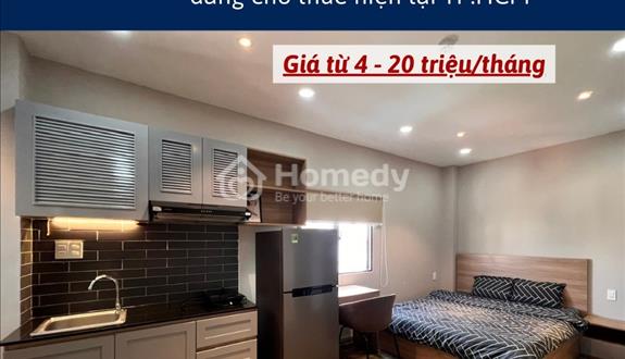 Giá tốt! Cho thuê Căn hộ tại Quận 1 ☆ Giá 4 - 12 triệu - Nhắn tin để nhận danh sách (giá rõ ràng) - Ảnh 1