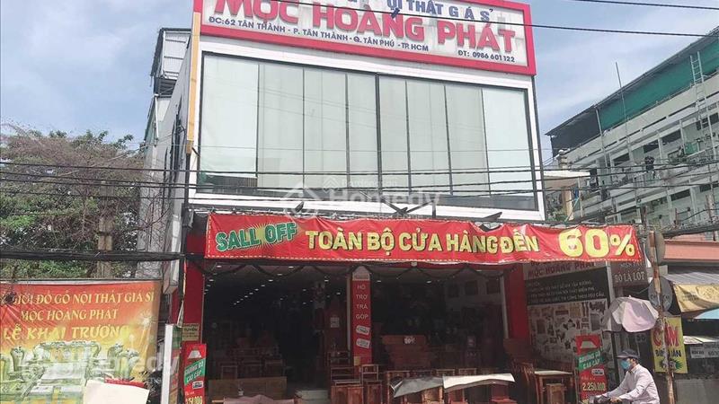 Bán Mặt Tiền Kinh Doanh 62 Đường Tân Thành, Q Tân Phú - Ảnh 1