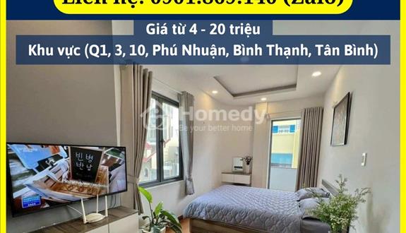 Giá tốt! Cho thuê Căn hộ tại Tân Bình ☆ Giá 4 - 12 triệu - Nhắn tin để nhận danh sách (giá rõ ràng) - Ảnh 1