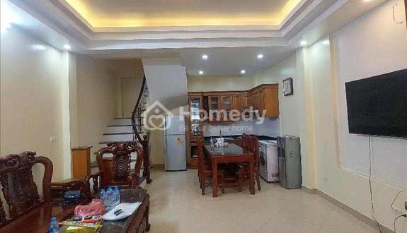 Bán nhà riêng Hoàng Văn Thụ Hoàng Mai Hà Nội, cách hồ Đền Lừ 100m, 5 tầng x 38m - Ảnh 1