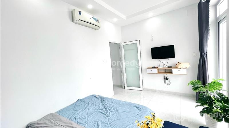 Cho thuê căn hộ ngay ngã tư bảy hiền, 40m2, full nội thất, máy giặt riêng, Tân Bình - Ảnh 9