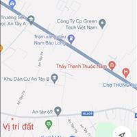 Cho thuê đất mặt tiền đường ĐH 609, An Tây, Bến Cát, Bình Dương