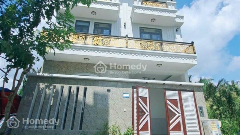 Nhà bán 1 trệt ,3 lầu nhà mới khu Hoàng Hoa Nguyễn Bình - Ảnh 1