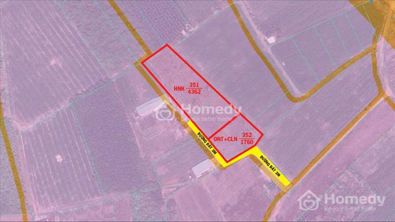 Chính chủ diện tích 6.122 có sẳn 400 thổ cư, Quy hoạch phủ hồng 100%, View Núi Bà Đen cực phẩm, Hỗ - Ảnh 4