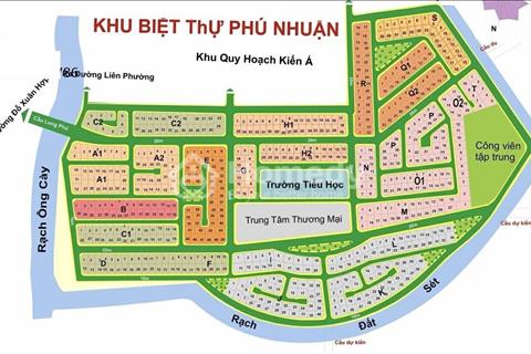 Cần bán lô biệt thự vị trí đẹp giá tốt nhất tại KDC Phú Nhuận P Phước Long B. Giá bán: 63 tr/m2. 