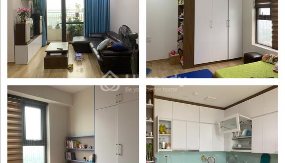 bán căn hộ 2 ngủ 2 vs sổ đỏ đỏ choét nội thất liền tường - Ảnh 1