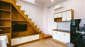 Cho Thuê Penthouse 2 tầng Full nội thất 1PN 1Phòng khách với ban công gần Sơn Bay tân Sơn - Ảnh 6