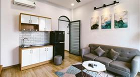 Cho Thuê Penthouse 2 tầng Full nội thất 1PN 1Phòng khách với ban công gần Sơn Bay tân Sơn - Ảnh 2