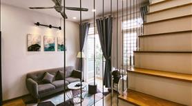 Cho Thuê Penthouse 2 tầng Full nội thất 1PN 1Phòng khách với ban công gần Sơn Bay tân Sơn - Ảnh 4
