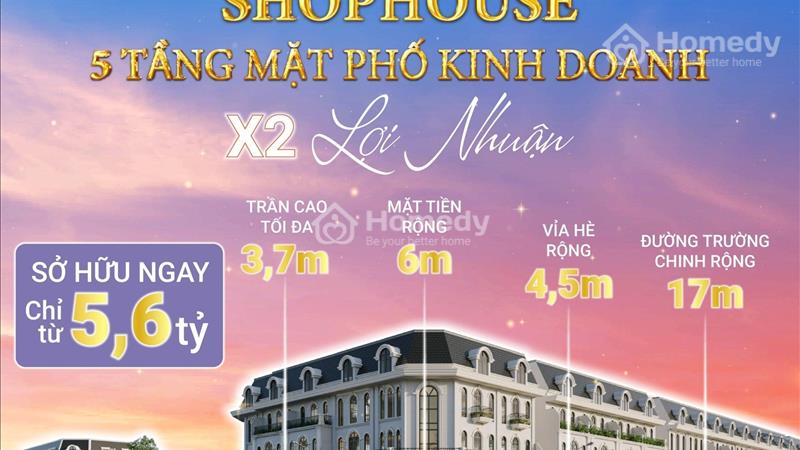 Bán gấp căn Shophouse vị trí đẹp tại KĐT Âu Cơ Park City giá cực HOT - Ảnh 2