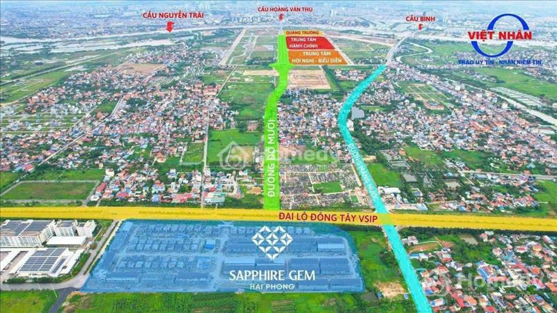 Bán Nhà phố Sapphire Gem 110m2 - Ngay Trung tâm Hành chính mới Hải Phòng - Ảnh 4