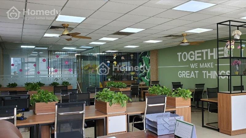 Cho thuê văn phòng 150m2-200m2 đủ nội thất như hình tại Mỹ Đình, sẵn vách kính, hầm để xe rộng rãi - Ảnh 7