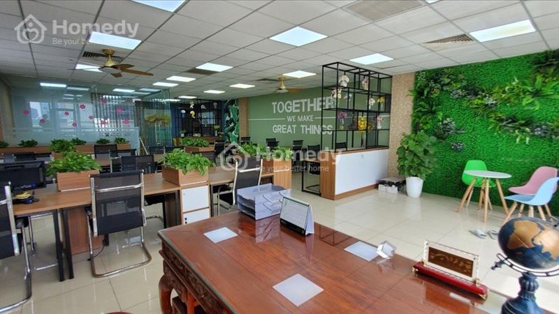 Cho thuê văn phòng 150m2-200m2 đủ nội thất như hình tại Mỹ Đình, sẵn vách kính, hầm để xe rộng rãi - Ảnh 10