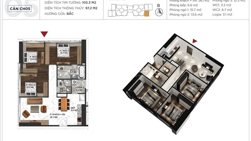 Danh sách bán căn hộ Sunshine City Ciputra sổ đỏ cất két giá rẻ mua ngay - Ảnh 6