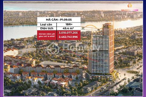 Sun Cosmo Residence Da Nang quỹ căn rẻ loại nhỏ 1 ngủ +, Studio RẺ NHẤT thị trường