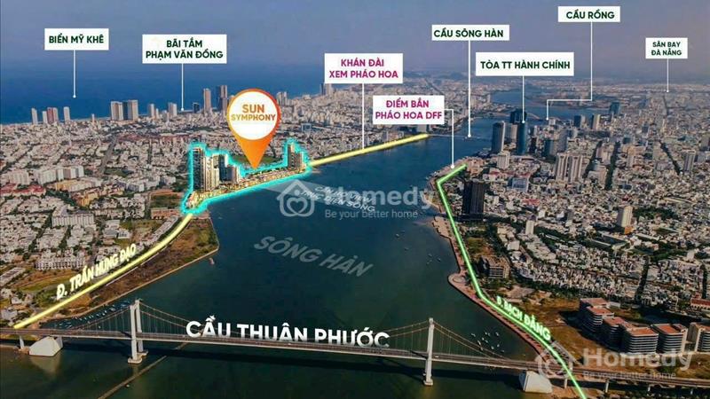 Bán Shophouse Symphony ngay sông Hàn Đà Nẵng vị trí độc tôn khan hiếm sở hữu lâu dài, xây 3-5 tầng - Ảnh 6