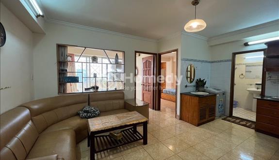 Cho thuê chung cư Miếu Nổi - Phường 13 - Bình Thạnh: 65m2,2p ngủ, nội thất đầy đủ 10tr5/tháng - Ảnh 1