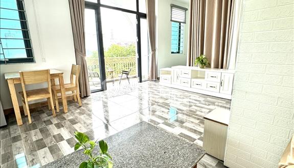 Phòng studio ban công thoáng mát, view đẹp ngay trục đường Nguyễn Văn Quỳ  - Ảnh 1
