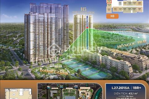 Bán căn hộ 1PN+1, Tòa H3 Masteri, View Malibu + VinUni . Vinhomes Ocean Park