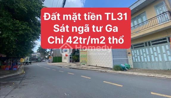 đất mặt tiền TL31 tiện xây CHDV kinh doanh buôn bán mọi ngành nghề - Ảnh 1