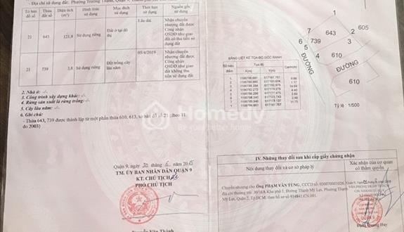 Bán đất 126m2 ở tại hẻm 53 đường số 8 kdc Hoàng kim Trường Thạnh quận 9 cũ tp Thủ đức - Ảnh 1