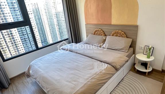 Chính chủ cho thuê căn 1phòng ngủ Vinhomes Smart City đầy đủ đồ 8.5tr chỉ cần xách Vali vào ở - Ảnh 1