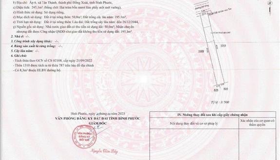 Bán lô đất ngay trung tâm hành chính TP Đồng Xoài-Bình Phước. Vị trí đẹp giá bao ngộp sổ sẵn  - Ảnh 1