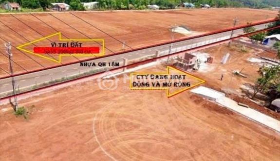 Bán gấp lô đất ngay mặt tiền đường nhựa lớn diện tích gần 200m2 có 100m tc giá cực sốc . Sổ sẵn - Ảnh 1