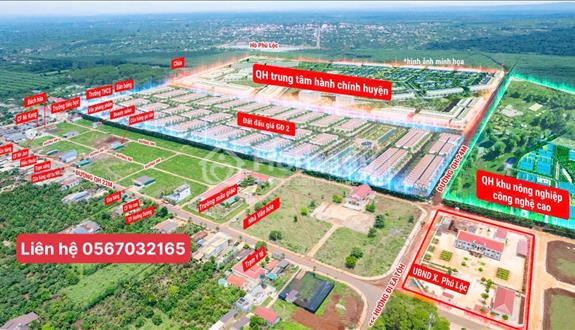Cần bán lô đất thổ cư 280m2 ở khu dân cư Phú Lộc tại trung tâm huyện krông Năng Đắk Lắk - Ảnh 1