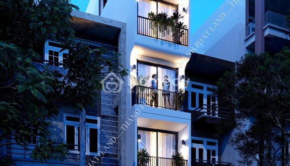 Mở bán căn nhà 45m xây 5 tầng ngay mặt phố thạch bàn - Ảnh 1