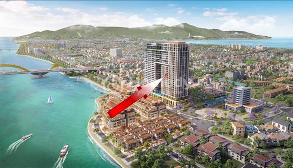 Cần bán căn Studio Sun Ponte trực diện sông Hàn Tầng 12A, rẻ nhất thị trường - Ảnh 1