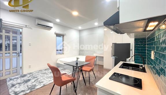 Cho thuê CHDV Full nội thất Trần Trọng Cung Q7, banconl, cửa sổ lớn, gần BigC, được nuôi Pet - Ảnh 1