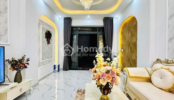 Lh Đông 0799218176 bán gấp căn nhà Vườn Chuối, P.4, Q.3 ,60m2,giá 975tr. Shr, hxh - Ảnh 1