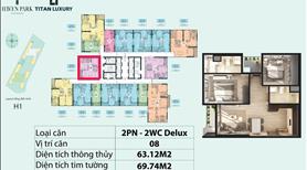 Bán căn hộ trục 16 , 68m2 sử dụng view đảo - chung cư Haven Park Ecopark - Giá chỉ 3 tỷ 0**** - Ảnh 3