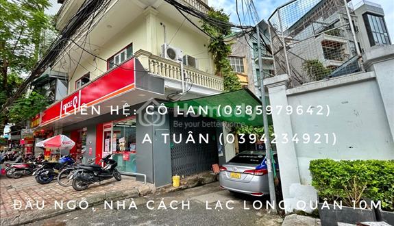 Cho thuê Nhà làm Văn Phòng, kho, kết hợp ở, tại Lạc Long Quân 80m2. Cách mặt đường 10m. Ô tô đỗ cửa - Ảnh 1