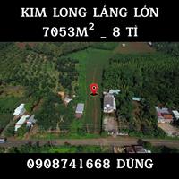 Mặt tiền kim long láng lớn 7053m2 chỉ 8 tỉ, có 150m2 thổ cư