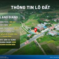 Hàng tuyệt chủng - 100m2 full thổ cư, 2 mặt tiền, trung tâm của các KCN Lạng Giang, Bắc Giang
