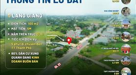 Hàng tuyệt chủng - 100m2 full thổ cư, 2 mặt tiền, trung tâm của các KCN Lạng Giang, Bắc Giang - Ảnh 2