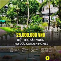 Cho thuê biệt thự Thủ Đức Garden Homes kế Vạn Phúc City gần sông, 250m2 - 4PN, chỉ 25 triệu/tháng