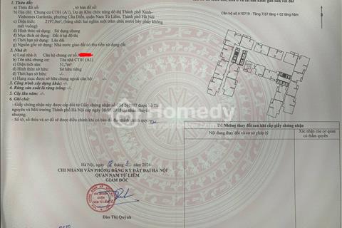 Chính chủ cần bán căn hộ 52m tòa A1 - Vinhomes Gardenia, Hàm Nghi, Hà Nội.