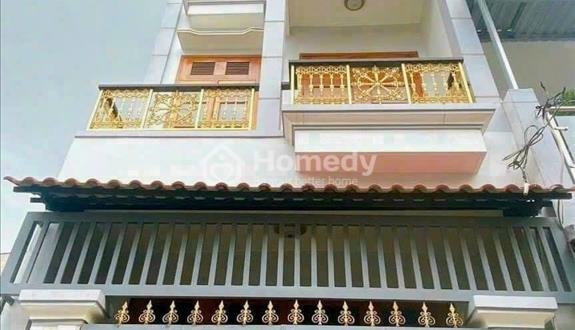 Cần bán nhà 4 tầng, SHR, đường 7m nhựa, Quận BT - Ảnh 1