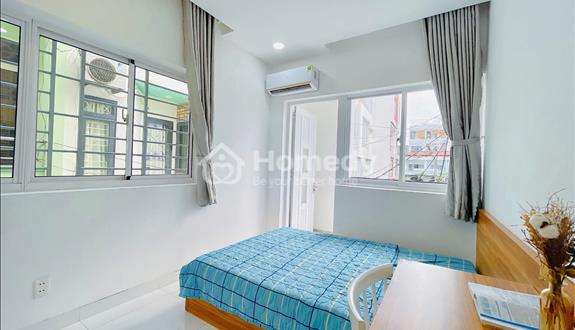 Căn hộ mini 2 phòng ngủ ban công 55m2 full NT có máy giặt riêng gần ngay Phan Xích Long Phú Nhuận - Ảnh 1
