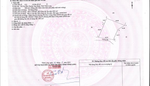Bán Nhanh Đất Đẹp Chính Chủ, Sổ Hồng Riêng, Giá Cực Tốt - 999 Tr (HH hấp dẫn) - Ảnh 1